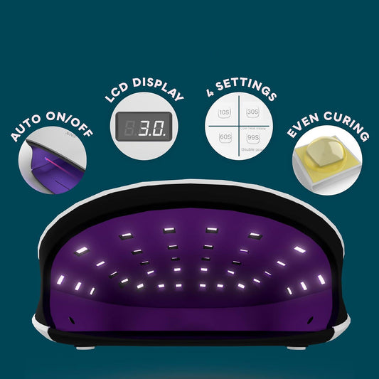 SUNUV SUN4 48W UV/LED Tırnak Kurutma Lambası – 36 LED - Görsel 2