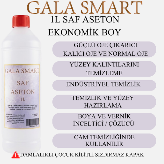 Gala Smart Aseton 1000 ml - Görsel 2