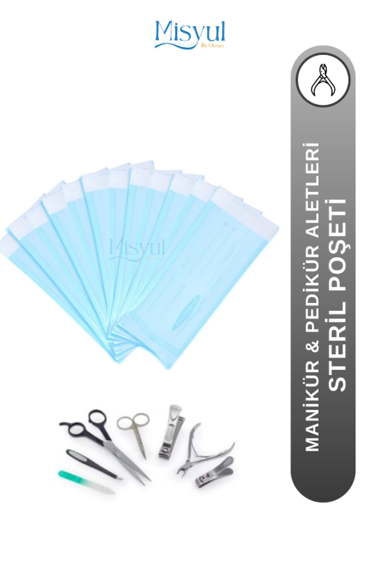 Sterilize Şeffaf Kağıt 200'lü L 90*260 mm - Görsel 2