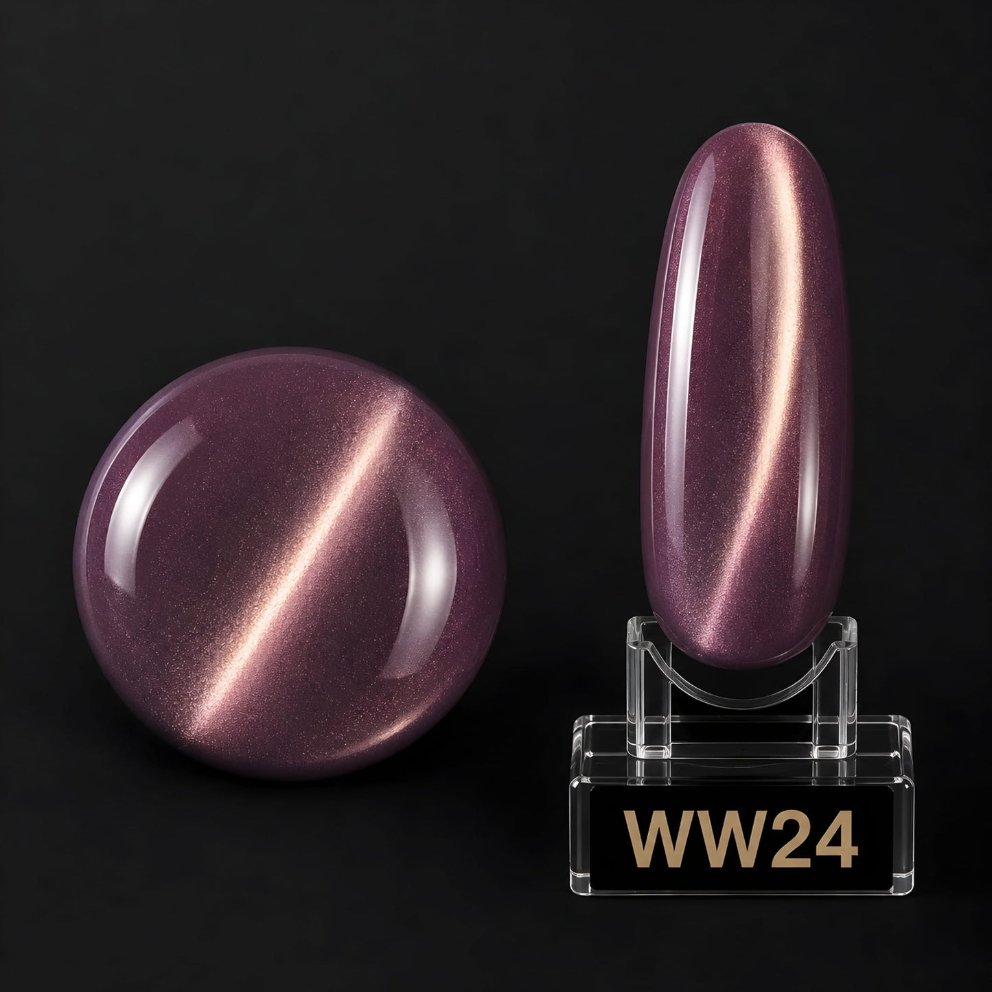 Wowlack Silk Cat Eye Kalıcı Oje WW24