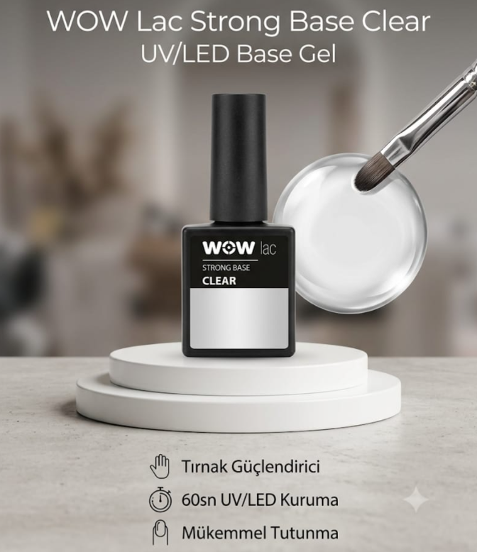 Wowlack Strong Base Clear 10ML