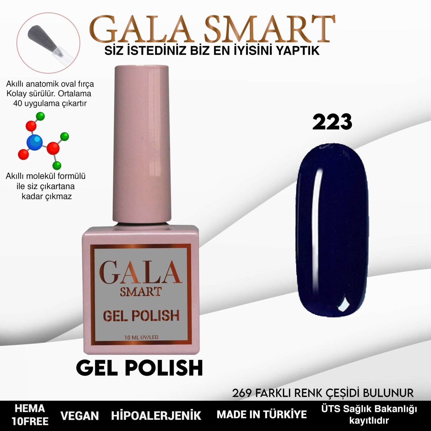 GALA Smart kalıcı oje koleksiyonu