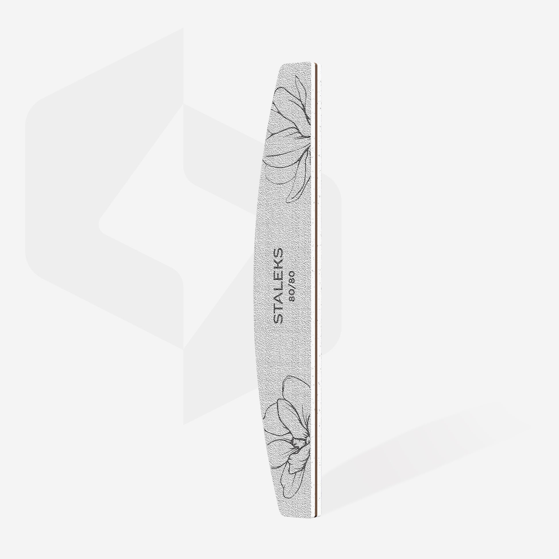 Staleks Pro Expert 40 Yarım Ay Kağıt Tırnak Törpüsü 80/80 Grit (25 Adet)