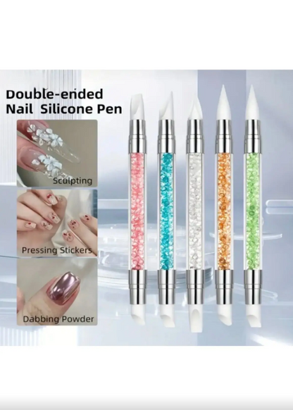 Misyul MIS-2386 Çift Taraflı Hamur Jel ve Nail Art Şekil Fırça Seti - Görsel 2