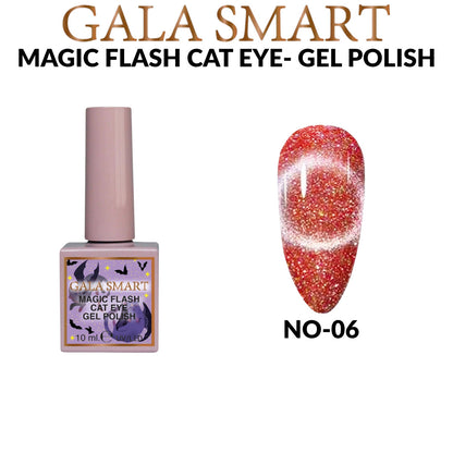 Magic Flash Cat Eye Gel Polish 10ML No:6 Kırmızı