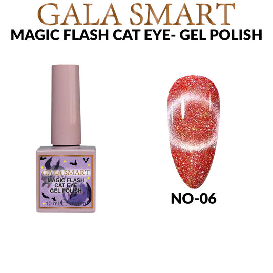 Magic Flash Cat Eye Gel Polish 10ML No:6 Kırmızı