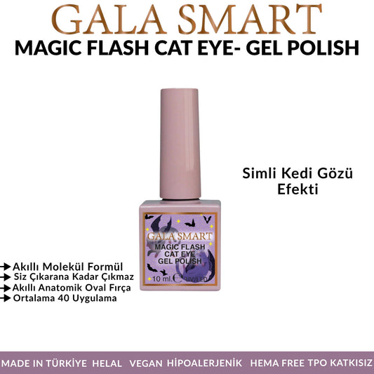 Magic Flash Cat Eye Gel Polish 10ML No:6 Kırmızı - Görsel 2