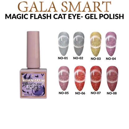 Magic Flash Cat Eye Gel Polish 10ML No:6 Kırmızı - Görsel 3