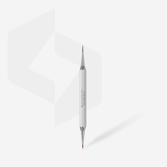 STALEKS Exclusive 01/11 Çift Taraflı Liner Fırça 7/12 mm - Görsel 2