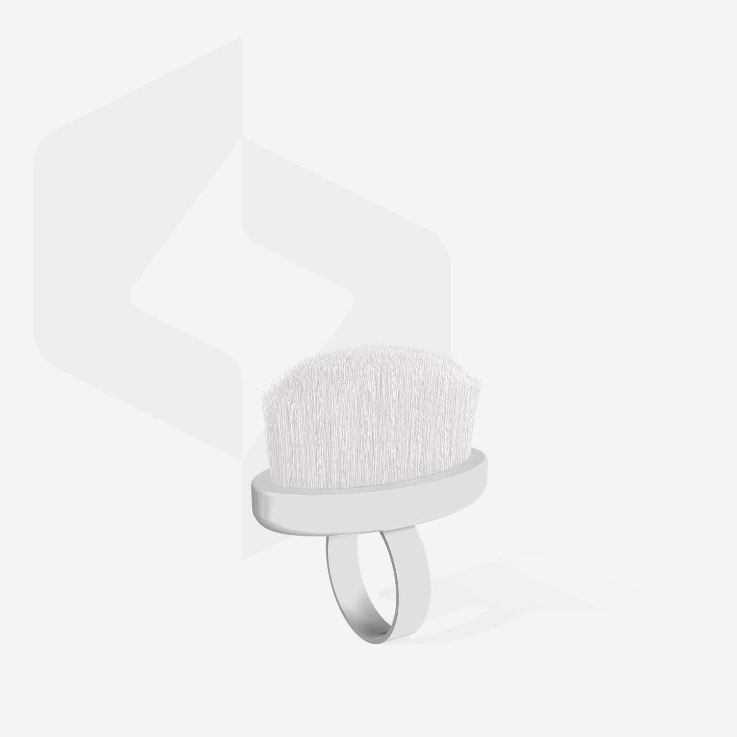 STALEKS Expert 03 Mini Manikür Halka Toz Fırçası 10'lu - Görsel 2