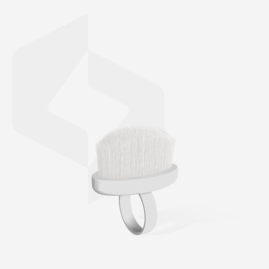 STALEKS Expert 03 Mini Manikür Halka Toz Fırçası – Tekli - Görsel 2