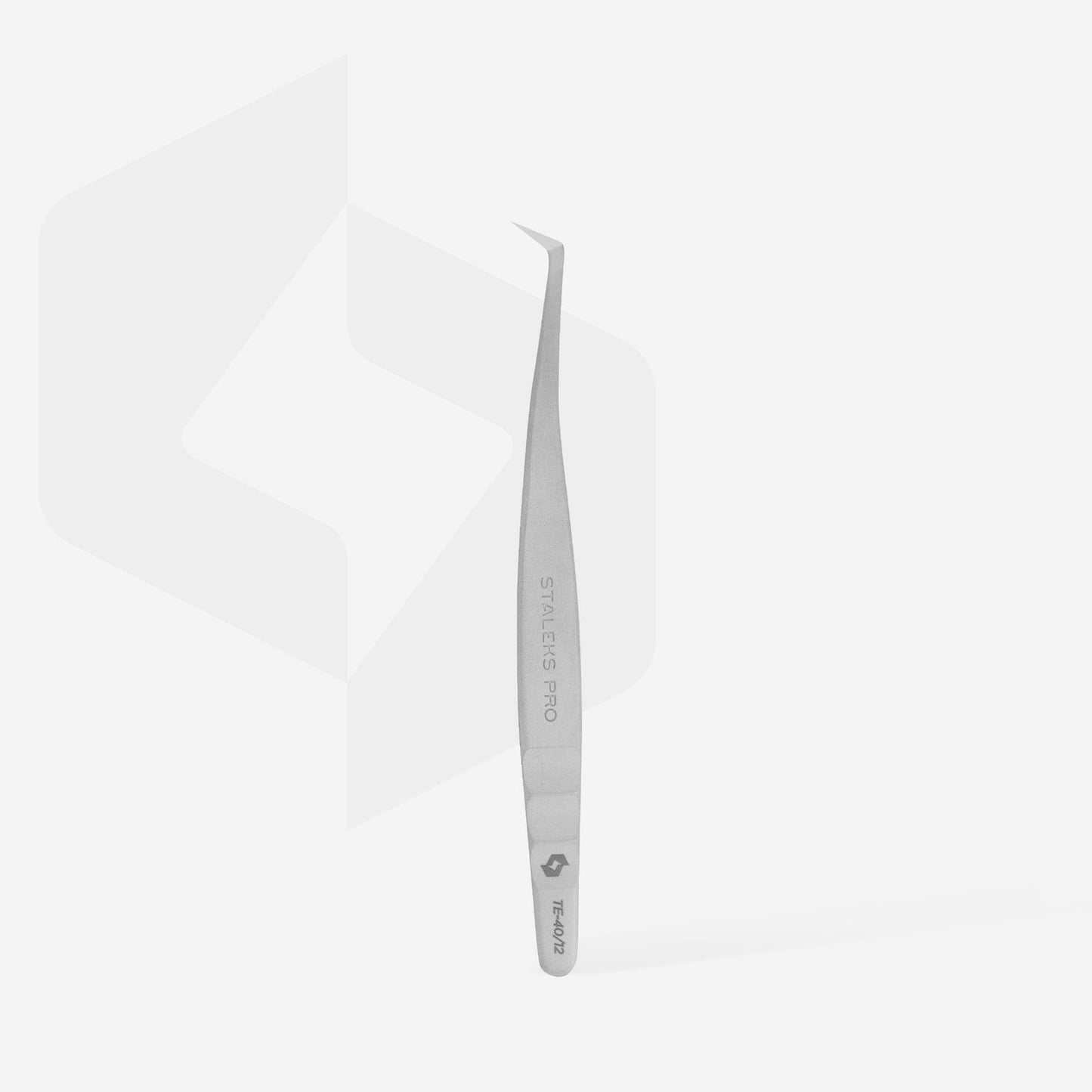 STALEKS Expert 40 Type 12 Kirpik Uzatma Cımbızı – L Tip 65° - Görsel 3