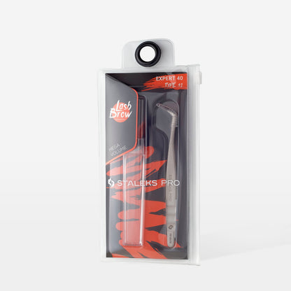 STALEKS Expert 40 Type 12 Kirpik Uzatma Cımbızı – L Tip 65° - Görsel 4