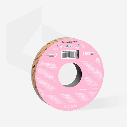 STALEKS Expert Donut papmAm Düz Törpü Yedek Blok 180 Grit ATSC-180W - Görsel 2