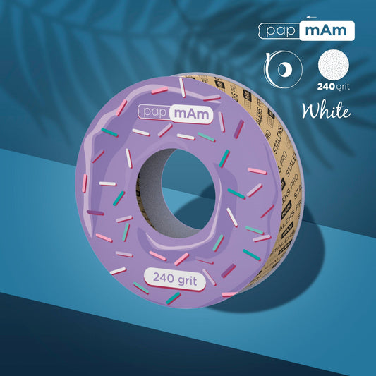 STALEKS Expert Donut papmAm Düz Törpü Yedek Blok 240 Grit ATSC-240W