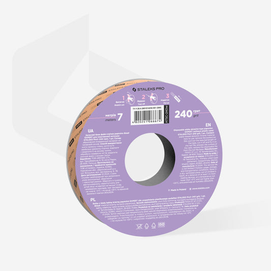 STALEKS Expert Donut papmAm Düz Törpü Yedek Blok 240 Grit ATSC-240W - Görsel 2