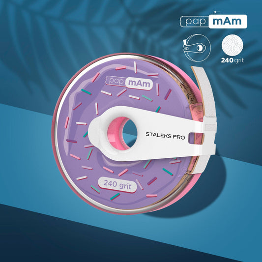 STALEKS Expert Donut papmAm Düz Törpü Yedek Zımpara 240 Grit ATC-240W
