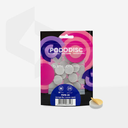 STALEKS Expert Pododisc L Sünger Törpü 25 mm 25'li - Görsel 3