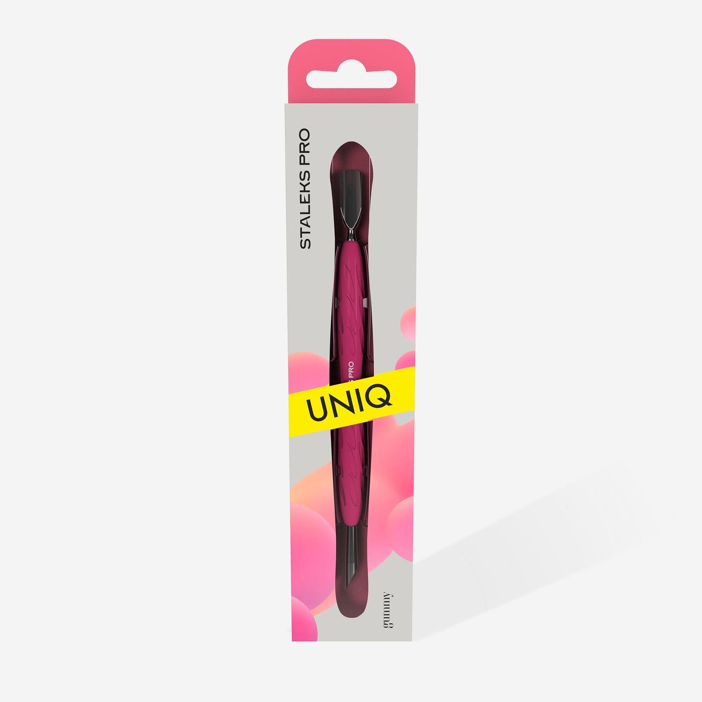 STALEKS Uniq 10 Type 2 Gummy Silikon Saplı Pusher – Dar Yuvarlak/Eğik - Görsel 4
