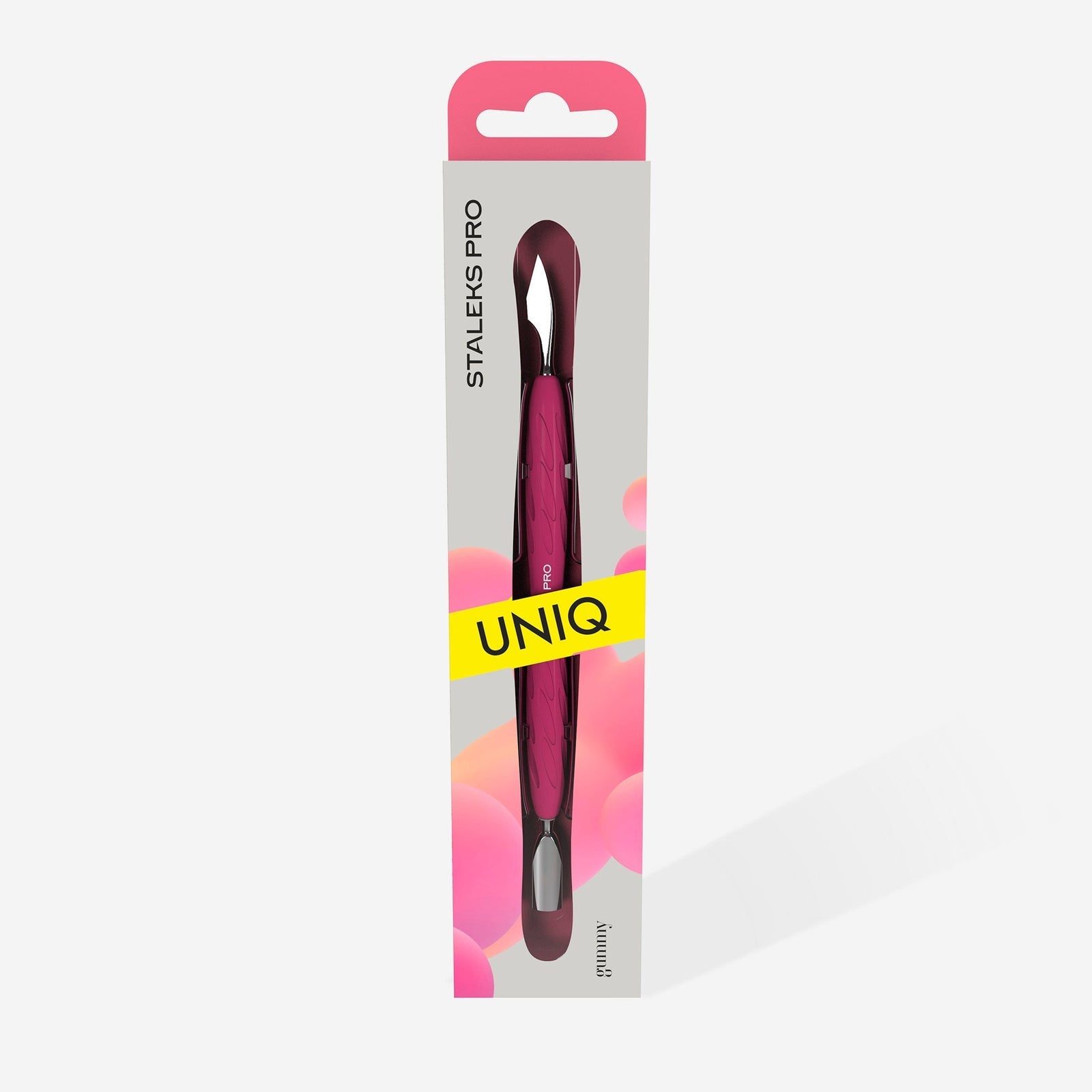 STALEKS Uniq 10 Type 3 Gummy Silikon Saplı Pusher – Dar Yuvarlak/Üçgen - Görsel 4