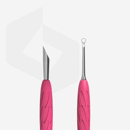 STALEKS Uniq 11 Type 2 Gummy Silikon Saplı Pusher – Eğik Uç/Halka - Görsel 2