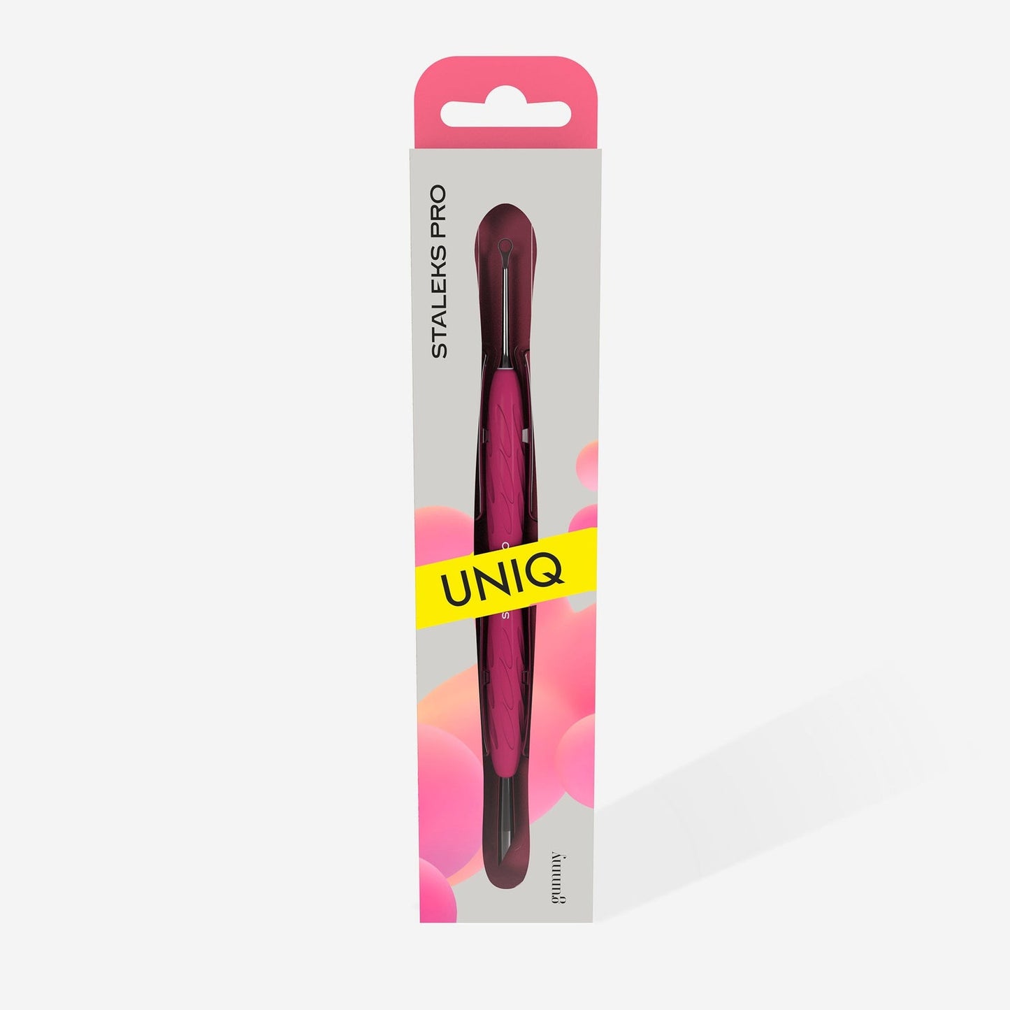 STALEKS Uniq 11 Type 2 Gummy Silikon Saplı Pusher – Eğik Uç/Halka - Görsel 4