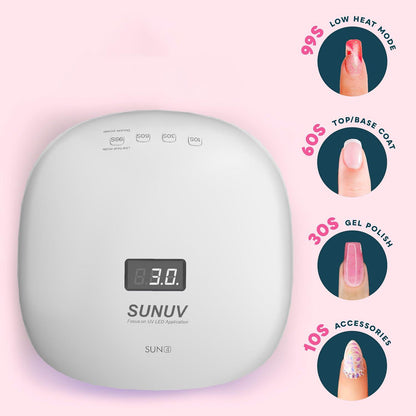 SUNUV SUN4 48W UV/LED Tırnak Kurutma Lambası – 36 LED - Görsel 4