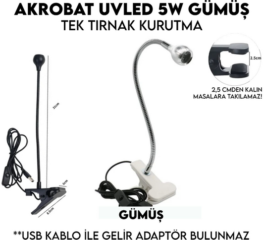 Akrobat Uvled Masaya Takılabilir