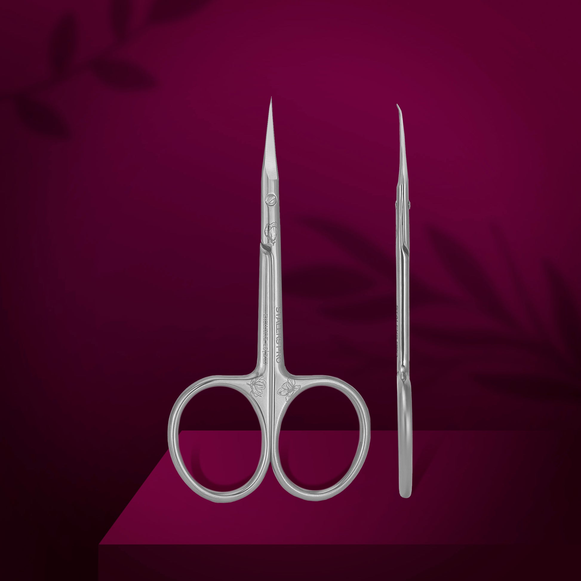 Staleks Pro Exclusive 23 Type 2 Profesyonel Kancalı Tırnak Eti Makası (Magnolia)