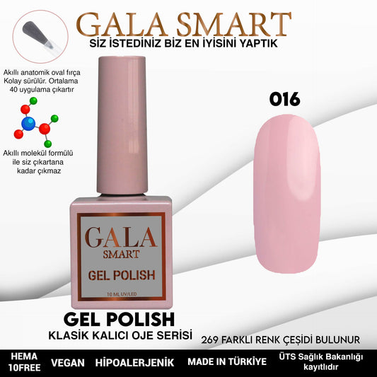Gala Smart - Classic Kalıcı Oje - NO:016