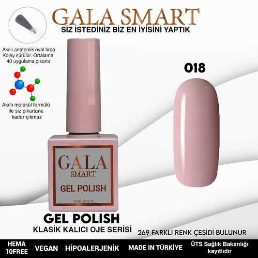 Gala Smart - Classic Kalıcı Oje - NO:018