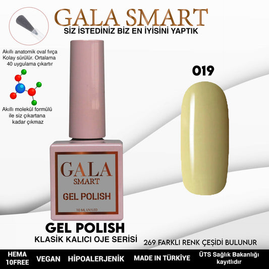 Gala Smart - Classic Kalıcı Oje - NO:019