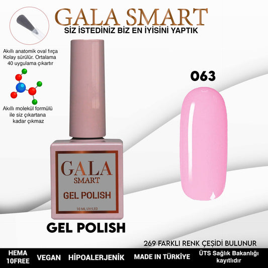 Gala Smart - Classic Kalıcı Oje - NO:063