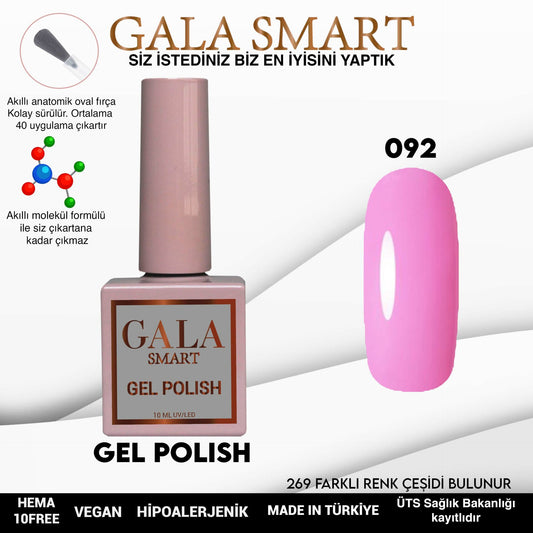 Gala Smart - Classic Kalıcı Oje - NO:092