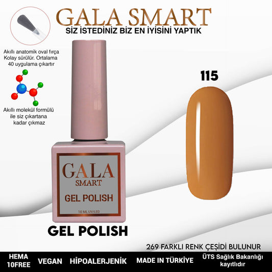 Gala Smart - Classic Kalıcı Oje - NO:115