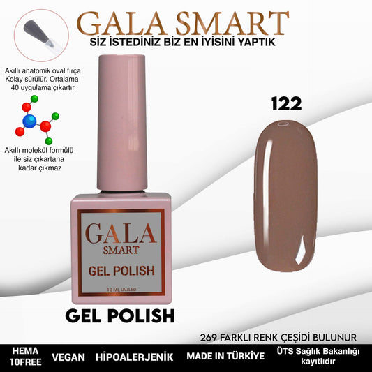Gala Smart - Classic Kalıcı Oje - NO:122