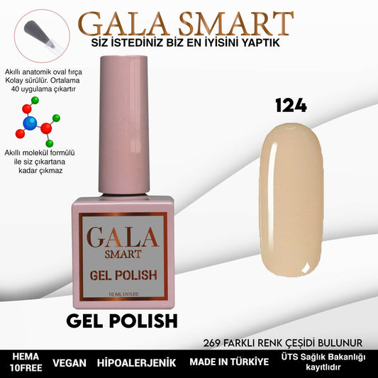 Gala Smart - Classic Kalıcı Oje - NO:124