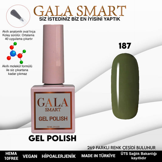 Gala Smart - Classic Kalıcı Oje - NO:187
