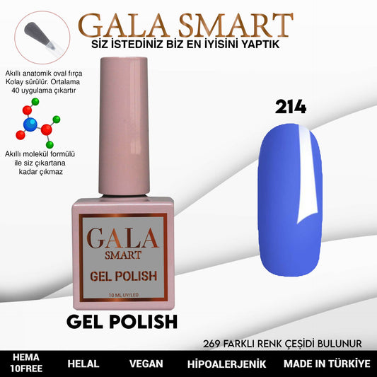 Gala Smart - Classic Kalıcı Oje - NO:214