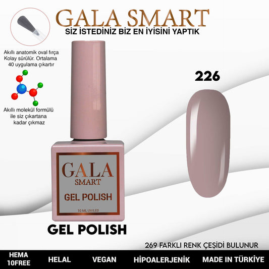 Gala Smart - Classic Kalıcı Oje - NO:226