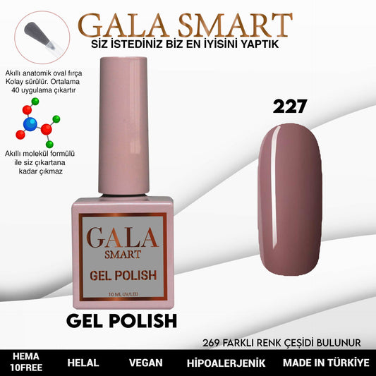 Gala Smart - Classic Kalıcı Oje - NO:227