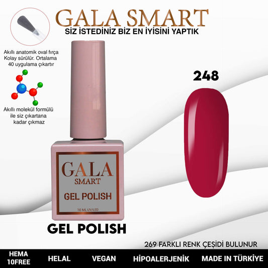 Gala Smart - Classic Kalıcı Oje - NO:248