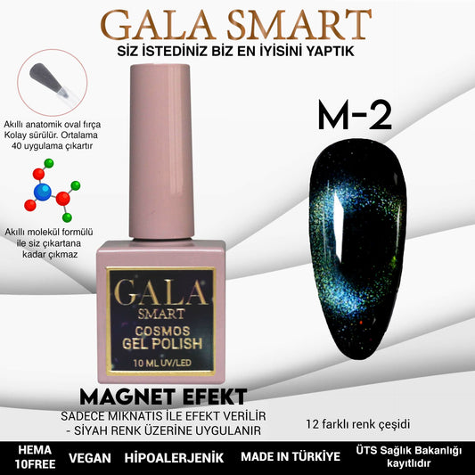 Gala Smart - Cosmos Kedi Gözü Kalıcı Oje - M-2