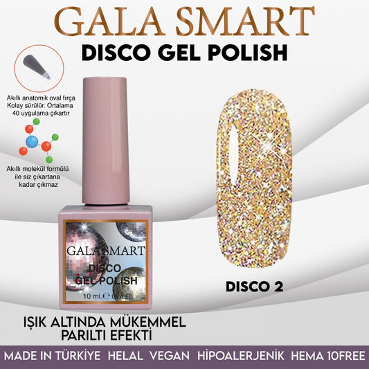 Gala Smart Disco Kalıcı Oje No:02