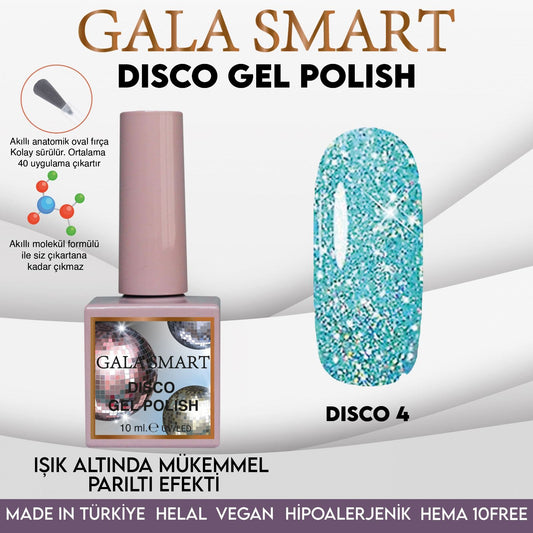 Gala Smart Disco Kalıcı Oje No:04