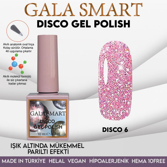 Gala Smart Disco Kalıcı Oje No:06