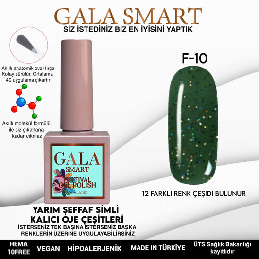 Gala Smart - Festival Kalıcı Oje - F10