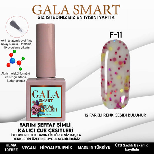 Gala Smart - Festival Kalıcı Oje - F11