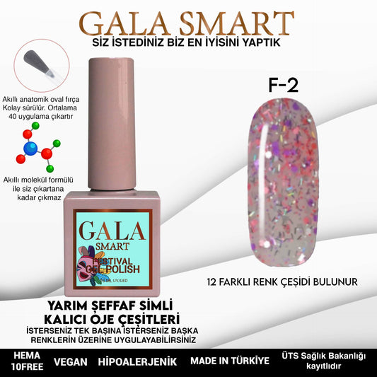 Gala Smart - Festival Kalıcı Oje - F2