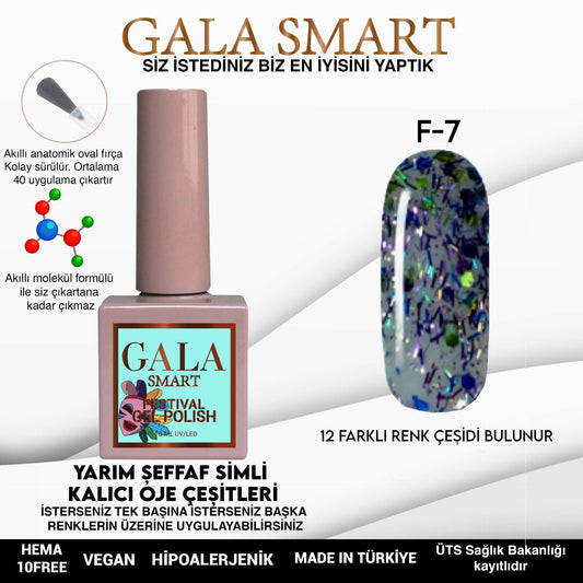 Gala Smart - Festival Kalıcı Oje - F7